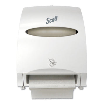 Scott® Essential Electronic Hard Roll Towel Dispenser, 12.7 X 9.57 X 15.76, White freeshipping - TVN Wholesale